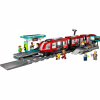 Конструктор LEGO City Трамвай і вокзал у центрі міста 811 деталей (60423) - Image 2