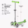 Самокат Micro Mini Deluxe Glow LED Крижаний лайм (MMD216) - Image 7