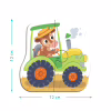 Пазл DoDo 4 в 1 Baby puzzle. Транспорт (300685) - Image 5