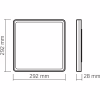 Світильник Videx DL3S 24W 4000K (VL-DL3S-244W) - Image 4
