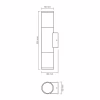 Светильник Videx архітектурний IP54 2xGU10 (VL-AR092B) - Image 6