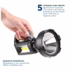 Ліхтар Quantum Tracker 3W LED+COB з функцією Power Bank (QM-FL1063) - Image 3