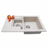 Мойка кухонная Perfelli PIERRA PGP 536-78 LIGHT BEIGE - Image 3