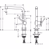 Смеситель Hansgrohe 72840670 - Image 2
