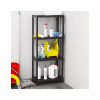 Стелаж Plastmeccanica Universal Vent пластиковий 4 полиці 60х30х138 см чорний (5136) - Image 2