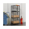 Стелаж Plastmeccanica Universal Vent пластиковий 4 полиці 60х30х138 см чорний (5136) - Image 4