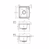 Мойка кухонная Deante Momi (ZKM_S103) - Image 4