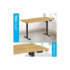 Комп'ютерний стіл OfficePro ODE1470LWW Light Wood/White (ODE1470LWW) - Image 3