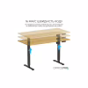 Компьютерный стол OfficePro ODE1470LWW Light Wood/White (ODE1470LWW) - Image 8