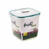 Харчовий контейнер Irak Plastik Fresh квадратний 1,1 л прозорий (5235) - Image 2