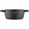 Каструля Ardesto Gemini Anzio скляна кришка 20 см 2,5 л чорна (AR2420GE) - Image 4