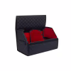 Сумка-органайзер EVAtech ECO M 30x30x50 см чорна з чорною ниткою (EHECEMBBBR) - Image 3