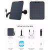 Сонячна панель Reolink Solar Panel 2 Black - Image 8
