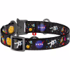 Нашийник для тварин WAUDOG Nylon з QR паспортом NASA металічна пряжка-фастекс S (5119) - Image 2