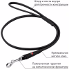 Повідець для собак WAUDOG Soft круглий XS d4 Д 183 см чорний (73471) - Image 3