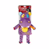 Игрушка для собак GiGwi Plush Бегемот с веревками и пищалкой 34 см (2255) - Image 2