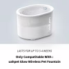 Універсальний посуд для тварин Uahpet Поїлка Glow Wireless Pet Fountain (UYSJ05QD) - Image 12
