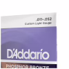 Струны для гитары D'Addario Phosphor Bronze Custom Light (11-52) (EJ26) - Image 4