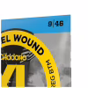 Струни для гітари D'Addario XL Nickel Wound Super Light Top / Regular Bottom (09-46) (EXL125) - Image 4