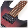 Електрогітара Cort X100 Open Pore Black Cherry Burst (X100 OPBB) - Image 3