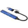 Концентратор Canyon hub DS-02 4in1 USB-A/C Blue (CNS-TDS02BL) - Image 2