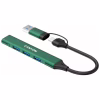Концентратор Canyon hub DS-02 4in1 USB-A/C Green (CNS-TDS02GR) - Image 2