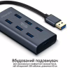 Концентратор Promate USB Hub 7 ports ezhub-7.grey (ezhub-7.grey) - Image 5
