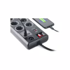 Мережевий фільтр живлення REAL-EL RS-8F USB CHARGE 3m, black (EL122300004) - Image 5
