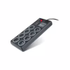 Мережевий фільтр живлення REAL-EL RS-8F USB CHARGE 3m, black (EL122300004) - Image 7