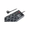 Мережевий фільтр живлення REAL-EL RS-8F USB CHARGE 3m, black (EL122300004) - Image 10