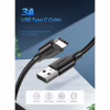 Дата кабель USB 2.0 AM to USB-C 2.0m US287 Black Ugreen (60118) - Image 2
