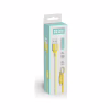Дата кабель USB 2.0 AM to USB-C 1.0m soft silicone yellow ColorWay (CW-CBUC043-Y) - Image 2