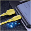 Дата кабель USB 2.0 AM to USB-C 1.0m soft silicone yellow ColorWay (CW-CBUC043-Y) - Image 6