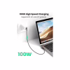 Дата кабель USB-C to USB-C 2.0m 5A 100W US335 90-degree Space Gray Ugreen (70698) - Image 2
