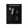 Дата кабель USB-C to USB-C 2.0m 5A 100W US335 90-degree Space Gray Ugreen (70698) - Image 4