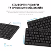 Клавиатура OfficePro SK166 USB Black (SK166) - Image 5