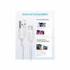 Дата кабель USB 2.0 AM to Type-C 1.8m 322 White Anker (A81H6H21) - Image 2