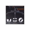 Кресло игровое GamePro GC575FB Fabric Size L Black/Red (GC575FB) - Image 9