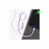 Дата кабель USB 2.0 AM to Lightning 1.0m Cafule Series Metal 2.4A White Baseus (CALJK-A02) - Image 5