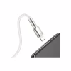 Дата кабель USB 2.0 AM to Lightning 1.0m Cafule Series Metal 2.4A White Baseus (CALJK-A02) - Image 6