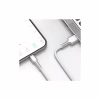 Дата кабель USB 2.0 AM to Lightning 1.0m Cafule Series Metal 2.4A White Baseus (CALJK-A02) - Image 10
