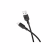 Дата кабель USB 2.0 AM to Micro 5P 3.0m Lenny silicone BX113 black BOROFONE (6941991115547) - Image 3