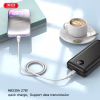 Дата кабель USB-C to Lightning 1.0m 27W High Elastic Zeus XO (NBQ239A_White) - Image 2