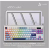Клавиатура Ajazz AK870 PLUS Murad Switch RGB Wireless/Bluetooth/USB White (AK870-MU-BWD) - Image 6