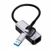 Адаптер USB-C + USB A to RJ45 Ethernet 1000Mbps ColorWay (CW-AD-CRG) - Image 2