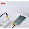 Дата кабель USB 2.0 AM to USB-C + USB 2.0 AM to Lightning 1.0m 60W black XO (NB283_4-in-1_Black) - Image 6