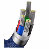 Дата кабель USB-C to Lightning 2.0m 20W blue Baseus (CAJY000303) - Image 4