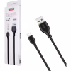 Дата кабель USB 2.0 AM to USB-C 1.0m 2.1A black XO (XO-NB-103-TC-1-BK) - Image 2