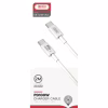 Дата кабель USB-C to USB-C 2.0m 100W white XO (CB-Q100-2CC) - Image 2