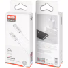 Дата кабель USB-C to USB-C 2.0m 100W white XO (CB-Q100-2CC) - Image 3